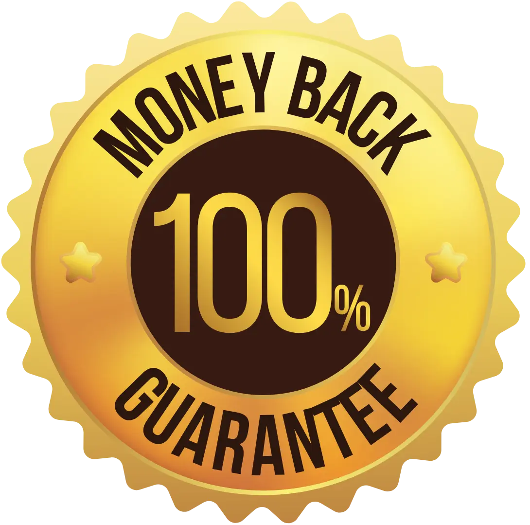 VisiSharp guarantee badge