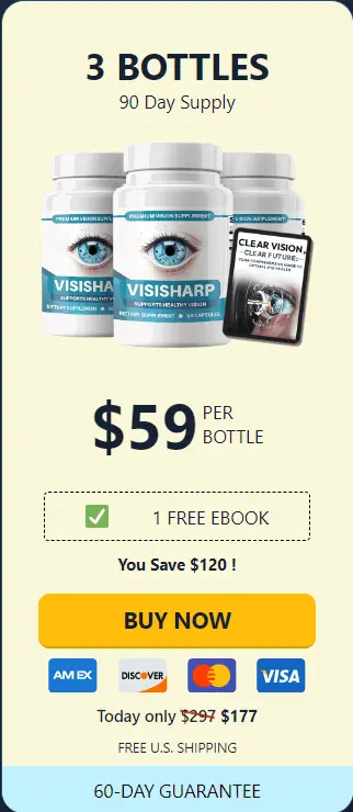 VisiSharp three bottles order