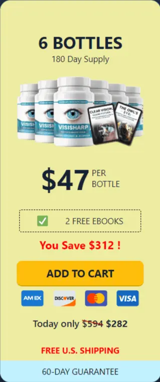 VisiSharp 6 bottles
